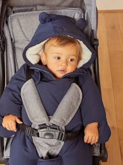 Flash Sale Jacken und Schuhe-Baby-Mantel, Overall, Ausfahrsack-Overall-2-in-1 Baby Ausfahrsack / Steppjacke, Recycling-Polyester