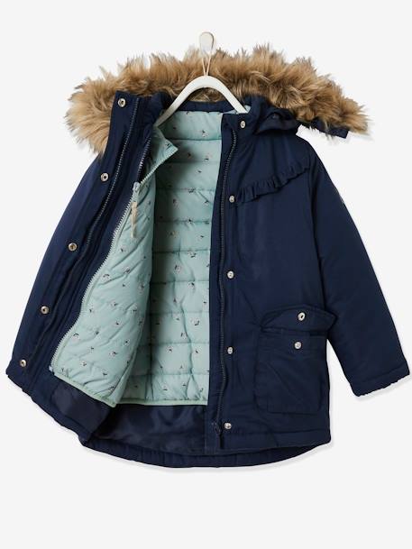 Parka 3 en 1 fille hiver encre 