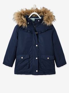 Winter-Kollektion-Mädchen-Mantel, Jacke-Mädchen 3-in-1-Jacke mit Recycling-Polyester