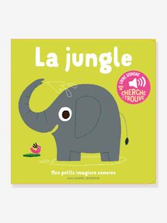 Spielzeug-Bücher (französisch)-Französischsprachiges Soundbuch „La jungle“ GALLIMARD JEUNESSE