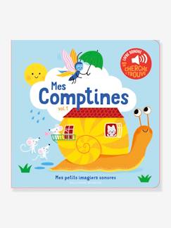Spielzeug-Französischsprachiges Soundbuch „Mes comptines vol. 1“ GALLIMARD JEUNESSE