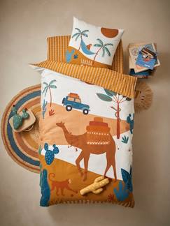 Linge de maison et décoration-Linge de lit enfant-Fourre de duvet-Parure de fourre de duvet + taie d'oreiller enfant WILD SAHARA