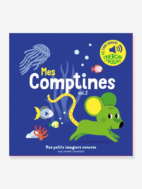Französischsprachiges Soundbuch „Mes comptines vol. 2“ GALLIMARD JEUNESSE bunt 