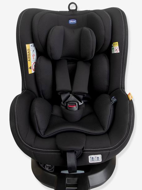 Drehbarer Autositz CHICCO Seat2Fit, i-Size, 45 bis 105 cm, entspricht Gr. 0+/1 black+grau 