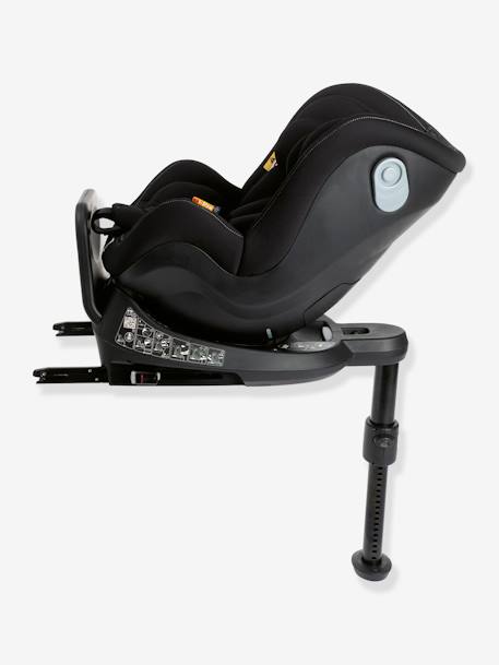 Siège-auto rotatif CHICCO Seat2Fit i-Size 45 à 105 cm, équivalence groupe 0+/1 black+gris 