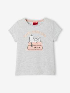 Mädchen-T-Shirt, Unterziehpulli-Kinder T-Shirt PEANUTS  SNOOPY