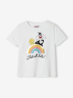 Fille-T-shirt, sous-pull-T-shirt fille Looney Tunes® Titi et Grosminet