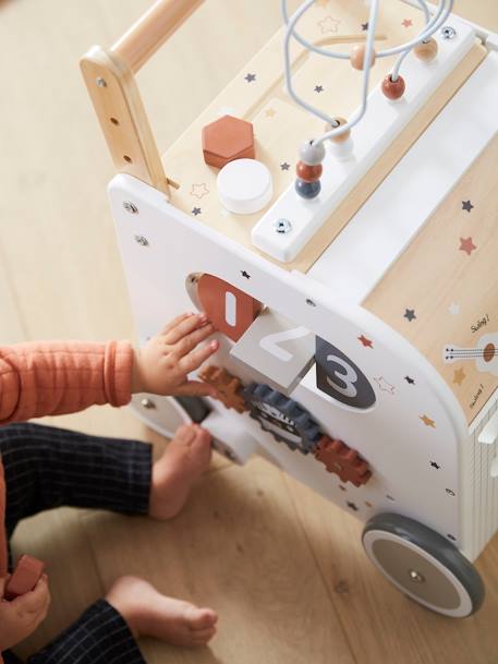 Chariot de nettoyage Montessori 11 pièces en bois pour enfants