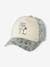 Jungen Baby Cap, Dschungelmotive beige bedruckt 