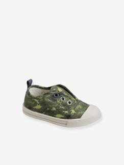 Schuhe-Jungen Baby Stoff-Sneakers mit Gummizug