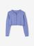 Weiche Bolero-Jacke für Mädchen violett 