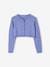 Weiche Bolero-Jacke für Mädchen violett 
