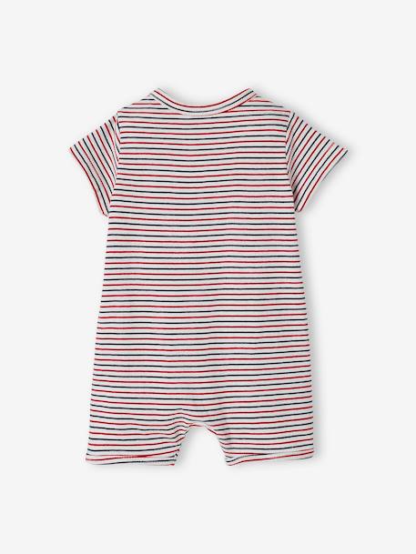 Lot de 2 pyjamas combishort bébé garçon lot ivoire 