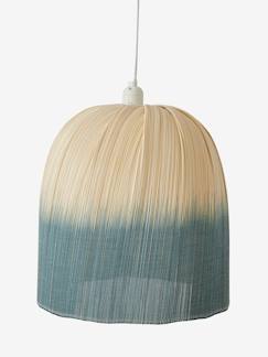 Linge de maison et décoration-Décoration-Luminaire-Suspension-Abat-jour pour suspension en bambou Tie and Dye
