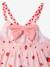 Maillot de bain 2 pièces imprimé fruits fille rose imprimé 