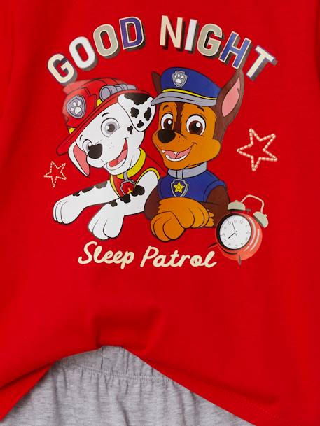 Kurzer Kinder Schlafanzug PAW PATROL rot+grau 