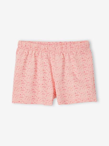 Lot de 2 pyjashorts fille Lot rose 