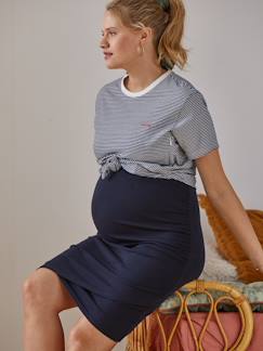 T-shirt rayé grossesse et allaitement en coton