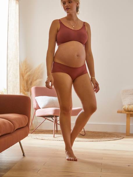 Lot de 3 culottes grossesse taille basse - Sous-vêtement femme enceinte -  M, L, XL, XXL