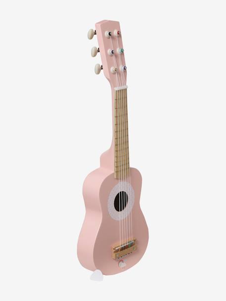 Guitare enfant en bois certifié FSC® - rose, Jouet