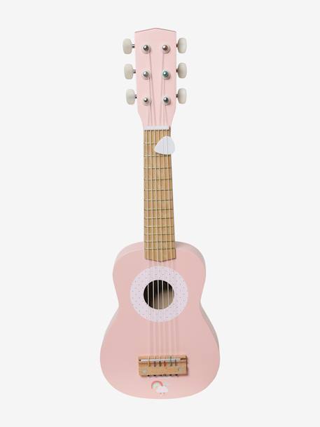 Holz-Gitarre für Kleinkinder FSC® rosa 