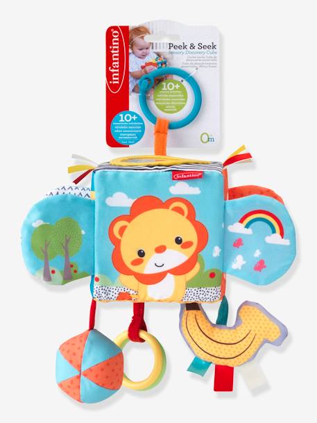 Cube d'Éveil Jungle - INFANTINO MULTICOLORE 