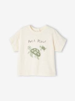 Baby-Bio-Kollektion: Baby T-Shirt mit Meeres-Motiven