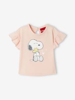 Urlaubskoffer-Baby-Mädchen Baby T-Shirt PEANUTS  SNOOPY