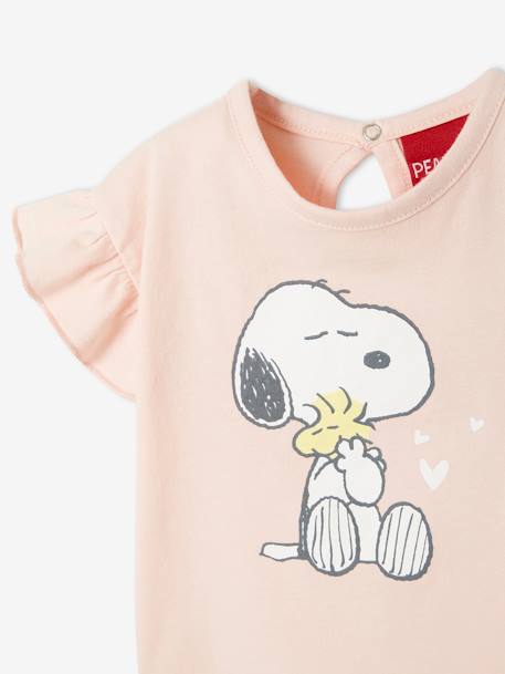 Mädchen Baby T-Shirt PEANUTS  SNOOPY zartrosa 