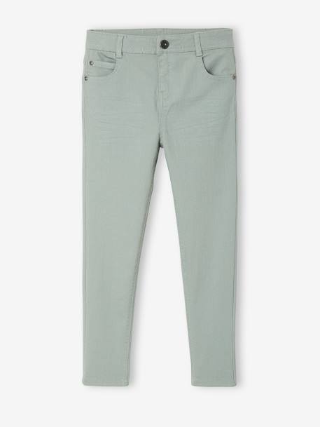 Jungen Slim-Fit-Hose „waterless“, Hüftweite COMFORT beige+graugrün+haselnuss+khaki 