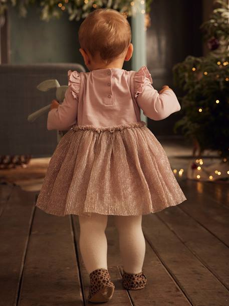 Baby Festtags-Kleid ALTROSA+HELLBLAU 