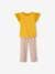 Mädchen-Set: Hose & T-Shirt gelb 