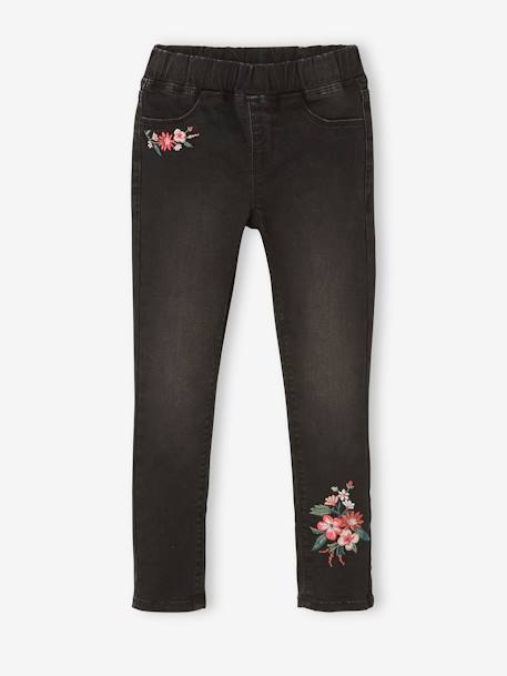 Mädchen Treggings „waterless“, Hüftweite REGULAR denim black+stone 