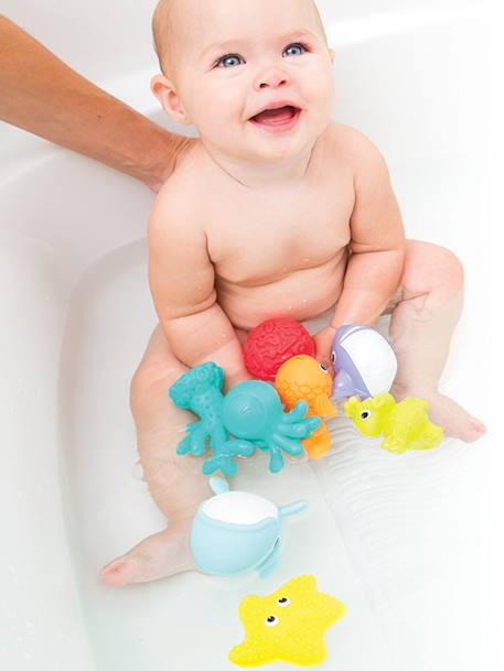 8er-Set Badewannentiere INFANTINO mehrfarbig 