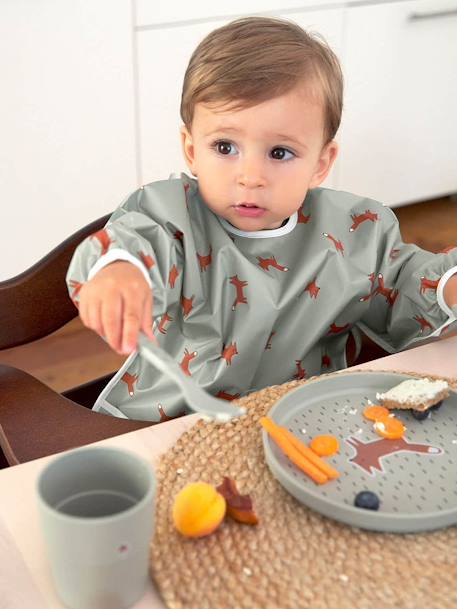 Coffret repas pour bébé: bol, gobelet, couverts Lassig - Bambinou