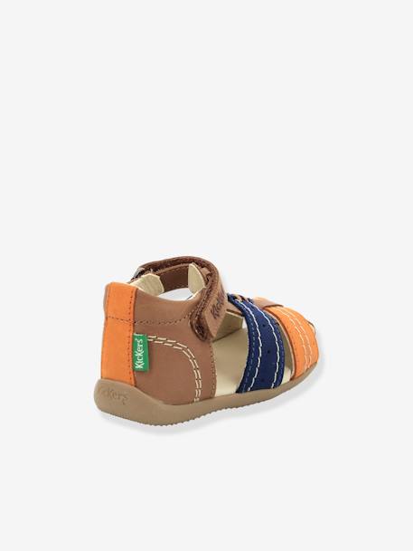 Baby Sandalen 'Bigbazar-2 Iconique Biboo' KICKERS® camel/orange 