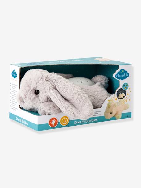 Baby/Kinder Projektor & Nachtlicht Dream Buddies CLOUD B grau hase+zartrosa einhorn 