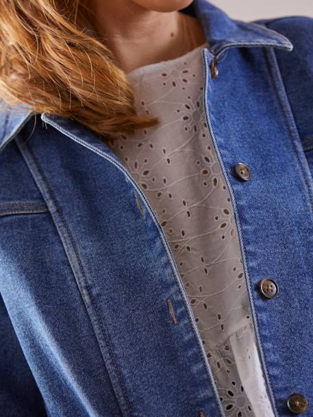 Veste en jean évolutive grossesse et post-grossesse Denim 