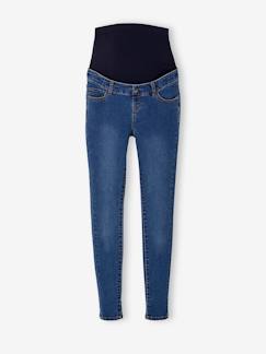Umstandsmode-Jeans-Umstands-Jeans mit Stretch-Einsatz, Skinny-Fit