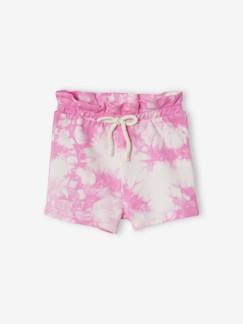 Mädchen Baby Sweat-Shorts, Batikmuster