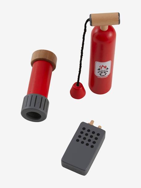 Feuerwehr-Set, Holz FSC® MEHRFARBIG 