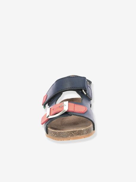 Jungen Sandalen 'Fuxio Fuxi' KICKERS® marine/orange 