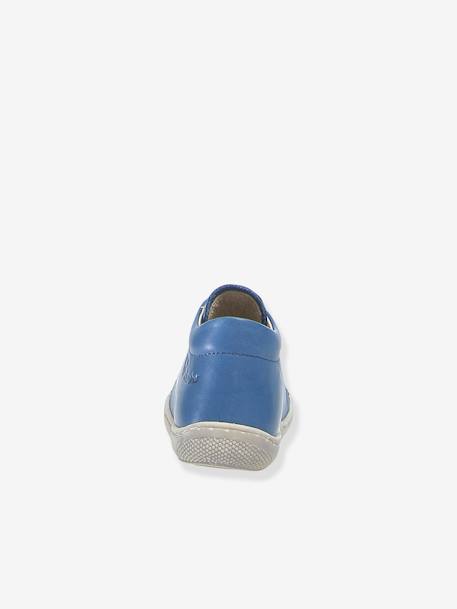 Bottillons bébé garçon Cocoon Nappa Spazz.Sole NATURINO® 1ers pas bleu ciel 