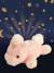 Veilleuse projecteur d'étoiles Dreams Buddies beige+BEIGE CLAIR UNI AVEC DECOR+rose pâle 