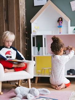 Rollenspiele-Spielzeug-Babypuppen und Puppen-Mannequinpuppe und Zubehör-Puppenhaus aus FSC® Holz für Modepuppen