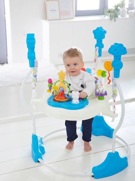 Baby-Spielecenter mit drehbarem Sitzeinhang MEHRFARBIG 