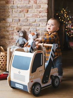 Geschenkideen-Spielzeug-Fantasiespiele-Autos, Garage, Rennbahn, Zug-Baby LKW Lauflernwagen, Holz FSC®