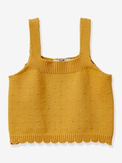Mädchen-Pullover, Strickjacke, Sweatshirt-Mädchen-Top mit Trägern