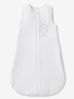 Bettwäsche & Dekoration-Baby-Bettwäsche-Baby Sommerschlafsack "Igel" mit Reissverschluss vorne, Oeko-Tex® personalisierbar