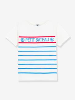Junge-T-Shirt, Poloshirt, Unterziehpulli-Jungen T-Shirt PETIT BATEAU